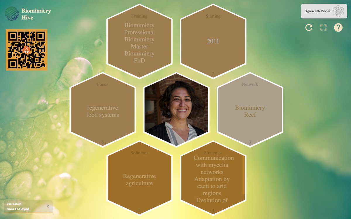 #RECIPROCITY

Meet and learn from #BPro Sara El Sayed in the next episode of the Biomimicry Ecotone on July 8th at 18:00 hrs CET

#biomimicry #regen 

Registration Link: 

us02web.zoom.us/webinar/regist…