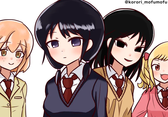 #2021年自分が選ぶ今年上半期の4枚
#わたモテ #watamote

下半期もいろいろ描きたいです☺️ 