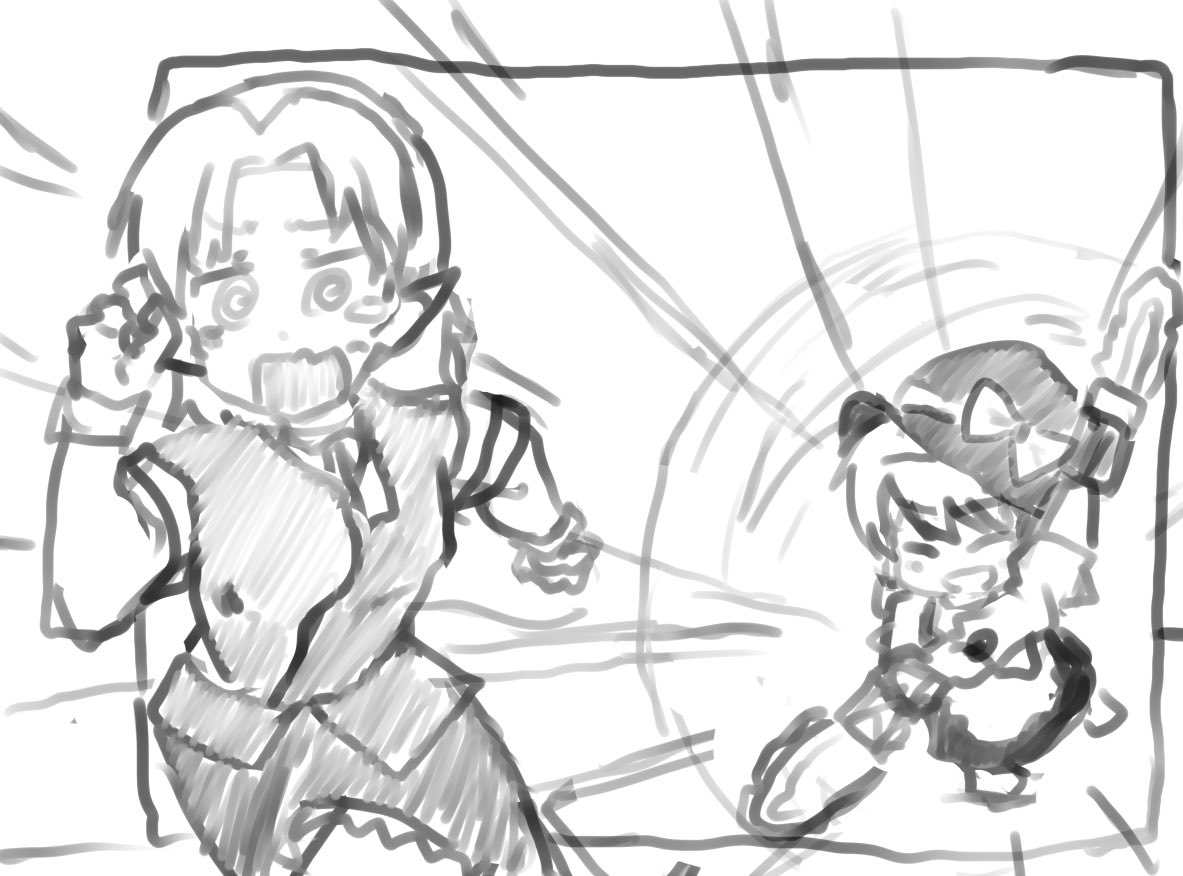 SZから逃げるJOKERらくがき 