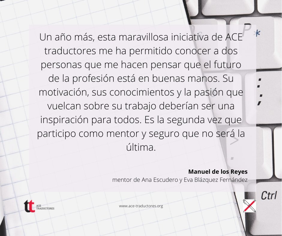 acetraductores's tweet photo. #mentoríasACETraductores https://t.co/7o1DFIHgw5