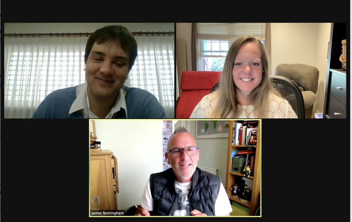 Making connections and building relationships ☺

<a href="/JamesNottinghm/">James Nottingham</a> &amp; @educatormomof3 spent some time talking to Santiago Satelier from Argentina as he works on a research project! We look forward to seeing the final product 😍

#MondayMotivation #StrongerTogether #edutwitter