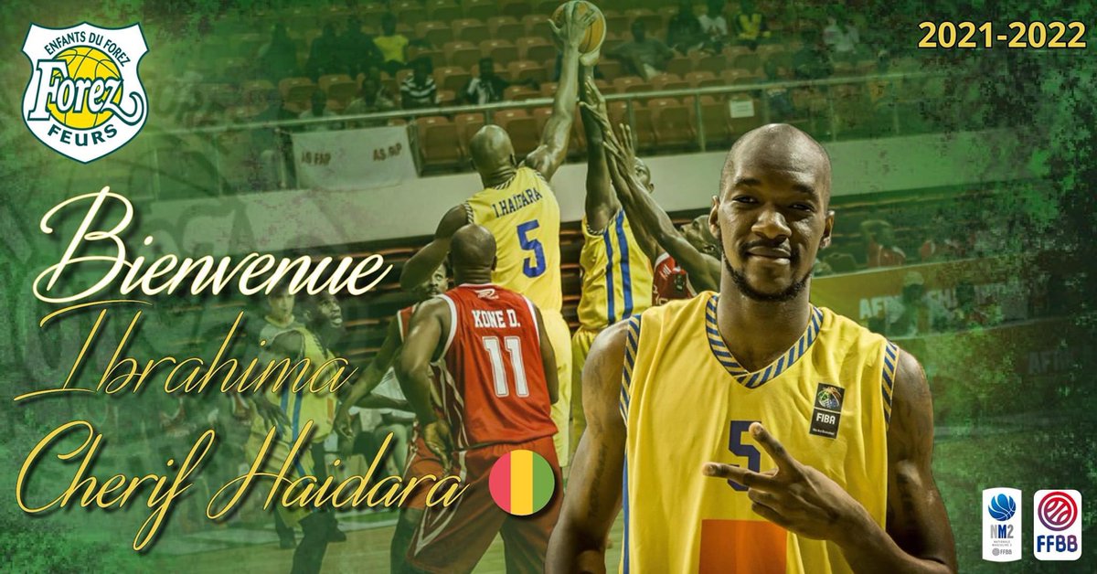 [COMMUNIQUÉ OFFICIEL] 🔉

Le 28/06/2021

Ibrahima Chérif #HAIDARA international Malien 🇲🇱 a signé aux EFF ! International Malien de 28 ans, Ibrahima Chérif Haidara – 2 m 05 – 95 kgs
#GrandirEnsemble💚💛 #EFF🏀
A retrouver le communiqué en intégralité 🌐-->enfantsduforez.com/nationale-2/ac…
