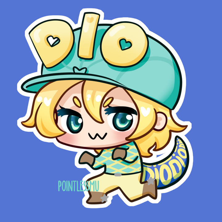 PointlessMuvu's tweet photo. Diego chibi. A new Jojo keychain that will be available at my art table~

#jjba #jjbafanart #ジョジョの奇妙な冒険 https://t.co/XQiG3gBIWU