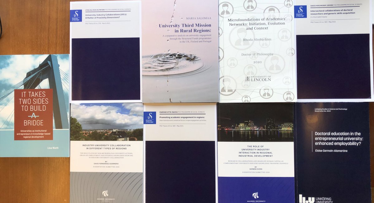 Really cool to see the <a href="/runinproject/">RUNIN</a> dissertations piling up on my desk. Nine so far, and more to come. Well done @emgermaina <a href="/GWevers/">Gerwin Evers</a> <a href="/kwattaowusu/">Kwadwo Atta-Owusu</a> <a href="/DavidFGuerrero/">David Fernández G.</a> <a href="/NbanyaSam/">Rhoda Ahoba-Sam</a> @lisa_nieth <a href="/UtkuAlpaydin/">Utku Alpaydın</a> <a href="/SaeedMSaman/">Saeed Moghadam-Saman</a> and Maria Salomaa! @MSCActions <a href="/ECIUniversities/">ECIU</a>