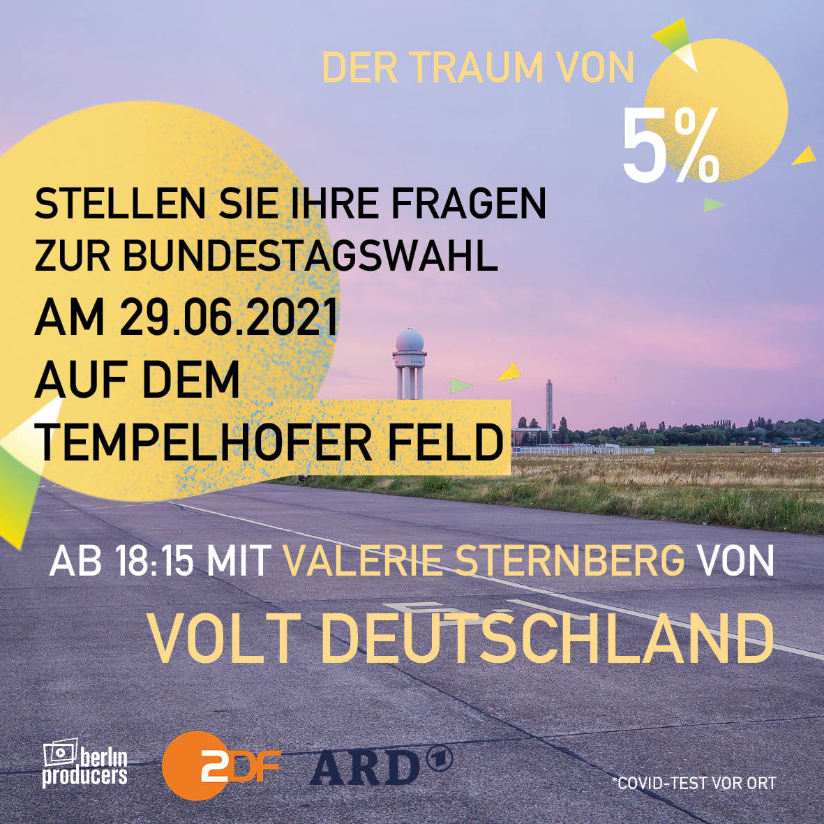Wir sind auf der Suche nach Menschen, die Lust haben Fragen an folgende Parteien zu stellen. Sie können dabei Ihr persönliches Anliegen vorstellen und mit die Kandidatin der Partei diskutieren. Das gesamte Gespräch dauert ca 15 min. #Volt #Bundestagswahl #ARD #ZDF
