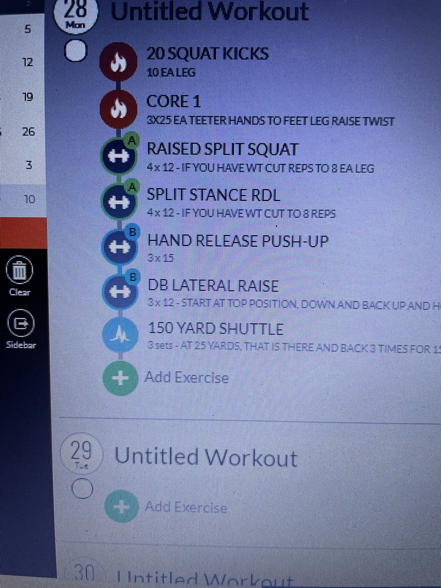 Dead Week, Day 1. Text/email if I have questions.