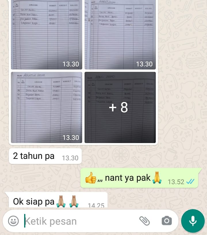 darsimse's tweet photo. Keg. Tgl 16 Juni, Menerima Konsultasi terkait tertib administrasi keuangan Kopprod. Mina Girang Jaya sebagai bahan Pembuatan Laporan RAT TB. 2020.
#cooperativecyberactivator 
#penyuluhkoperasikemenkopri 
#depcoop 
#ppklkemenkopumkri 
#ppkljawabarat 
#ppklindramayu https://t.co/yj0frkERhc
