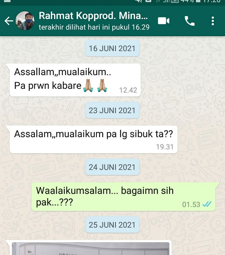 darsimse's tweet photo. Keg. Tgl 16 Juni, Menerima Konsultasi terkait tertib administrasi keuangan Kopprod. Mina Girang Jaya sebagai bahan Pembuatan Laporan RAT TB. 2020.
#cooperativecyberactivator 
#penyuluhkoperasikemenkopri 
#depcoop 
#ppklkemenkopumkri 
#ppkljawabarat 
#ppklindramayu https://t.co/yj0frkERhc