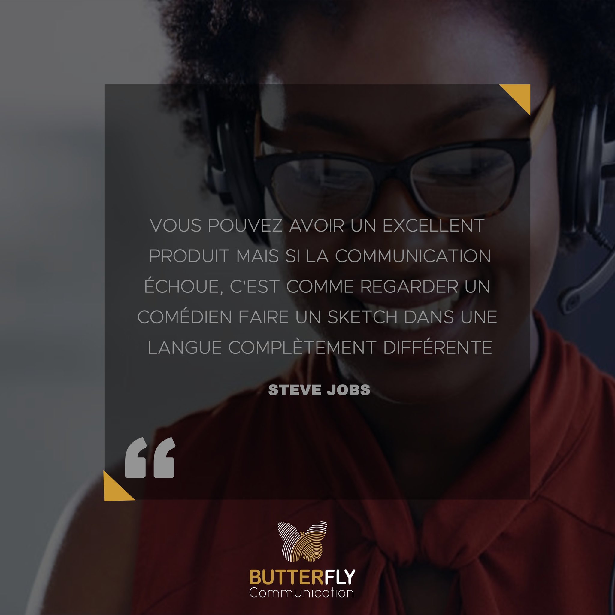 Butterfly Communication Debutons La Semaine Avec Cette Belle Citation De Steve Jobs Sur L Importance De La Communication Nous Vous Souhaitons De Passer Une Excellente Semaine Butterflycommunication Affiche Publicite Butterfly Butterfly Communication Debutons La Semaine Avec Cette Belle Citation De Steve Jobs Sur L Importance De La Communication Nous Vous Souhaitons De Passer Une Excellente Semaine Butterflycommunication Affiche Publicite Butterfly