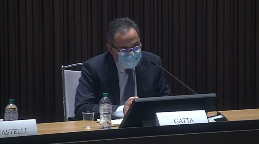 LaStatale's tweet photo. #UfficioProcesso #GianLuigiGatta, direttore del dip. @DSGBeccaria: "C'è un forte investimento del governo sui giovani giuristi e non solo giuristi" con l'immissione di personale a tempo determinato, ma prosegue anche il reclutamento ordinario https://t.co/oJipqtC8J4