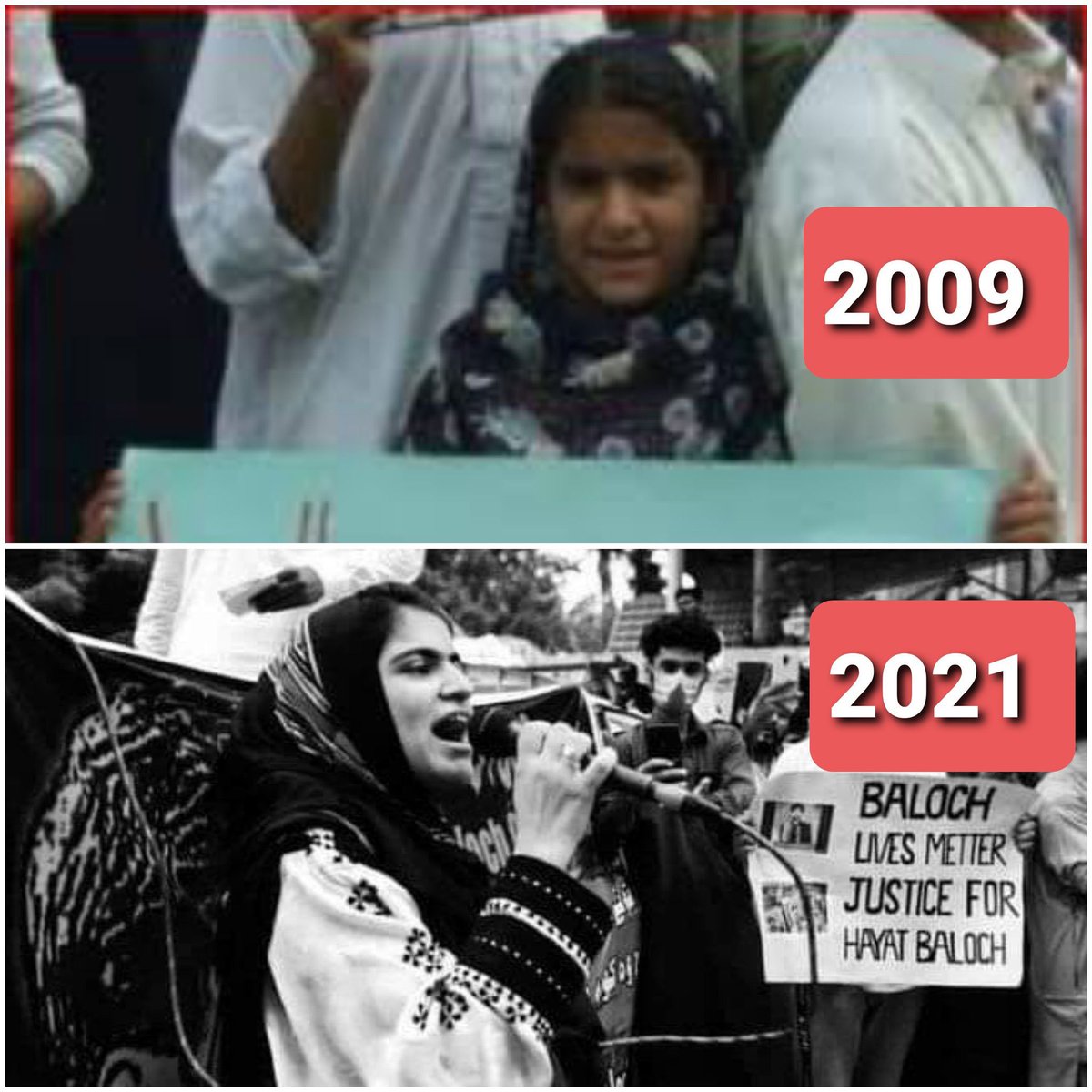 Durbibi6's tweet photo. وہ چھوٹی سی چڑیا اب شیرنی بن غُرّاتی ہے

#SaveDrDeenMohdBaloch https://t.co/4aRyJzrfTI