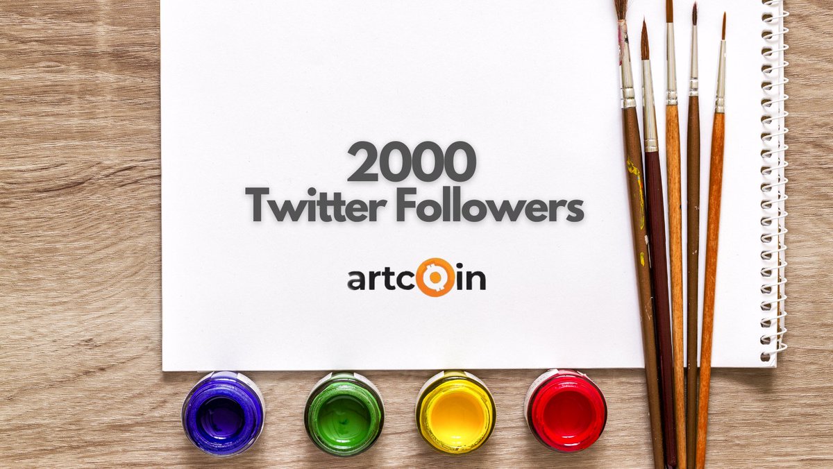 Congratulations Artcoin lovers~

We have 2000 Twitter followers now~ 
Stay tuned!

<a href="/Artcointo/">Artcoin</a>