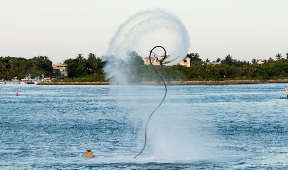 cityofboynton's tweet photo. Have you ever seen Palm Beach Hydroflight in action? You should. Two shows scheduled (6:35 pm & 7:35 pm) for #BoyntonFireworks on July 4th at the Intercoastal Park. Join us for free, family-friendly fun. #July4thFun
Visit https://t.co/j7PDZJ3t2H for more details. https://t.co/6AQFhKYTR3