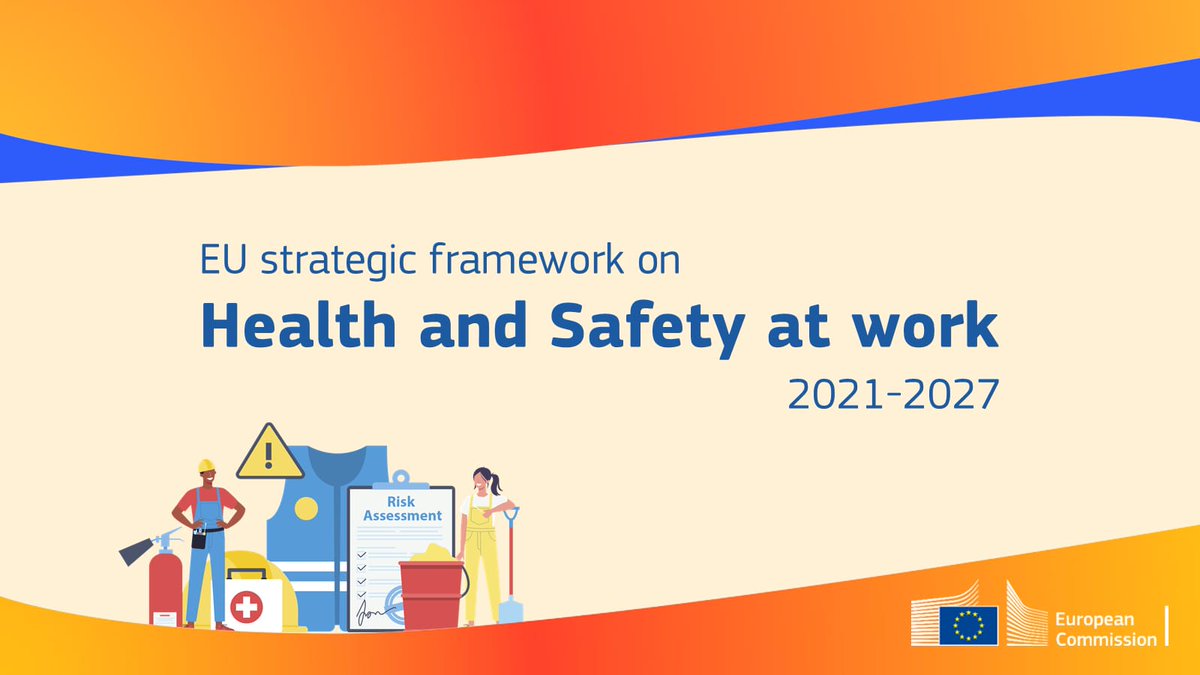 INSST_MITES_GOB's tweet photo. Hoy se presenta el Nuevo Marco Estratégico Europeo de #SST de @EU_Commission para abordar los cambios en el mundo del trabajo y mejorar la SST de la población trabajadora.
Conferencia de prensa 13:00 Bruselas
🔹️https://t.co/U3tn61f34X #SocialRights #Preparedness #FutureofWork https://t.co/SB13lwAUjr