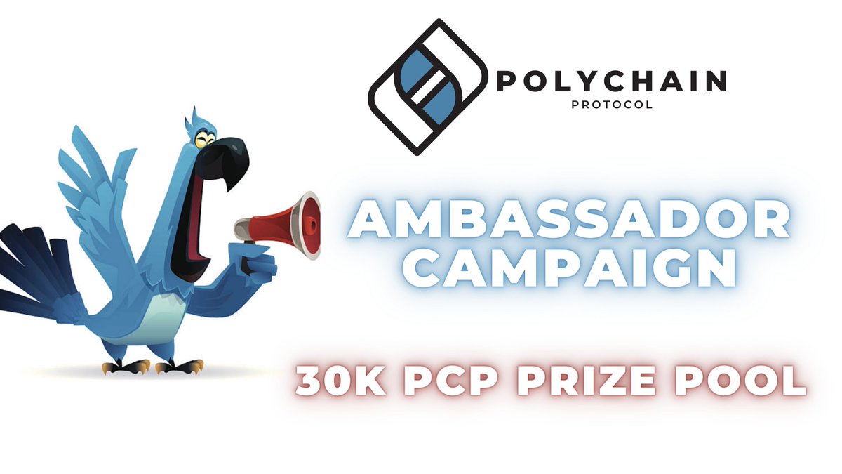 PolychainP's tweet image. 🚨Polychain Protocol Ambassadors Campaign! 😱

📢Calling out to all Ambassadors 🥳

❗️Join Now❗️All details found in our article 👇
polychainprotocol.medium.com/polychain-prot…

🤑Prize Pool 30,000 $PCP Tokens 💰

$PCP #CryptoNews #BSC #BTC $matic #Ambassador #DeFi #NFT #trading #cryptocurrency