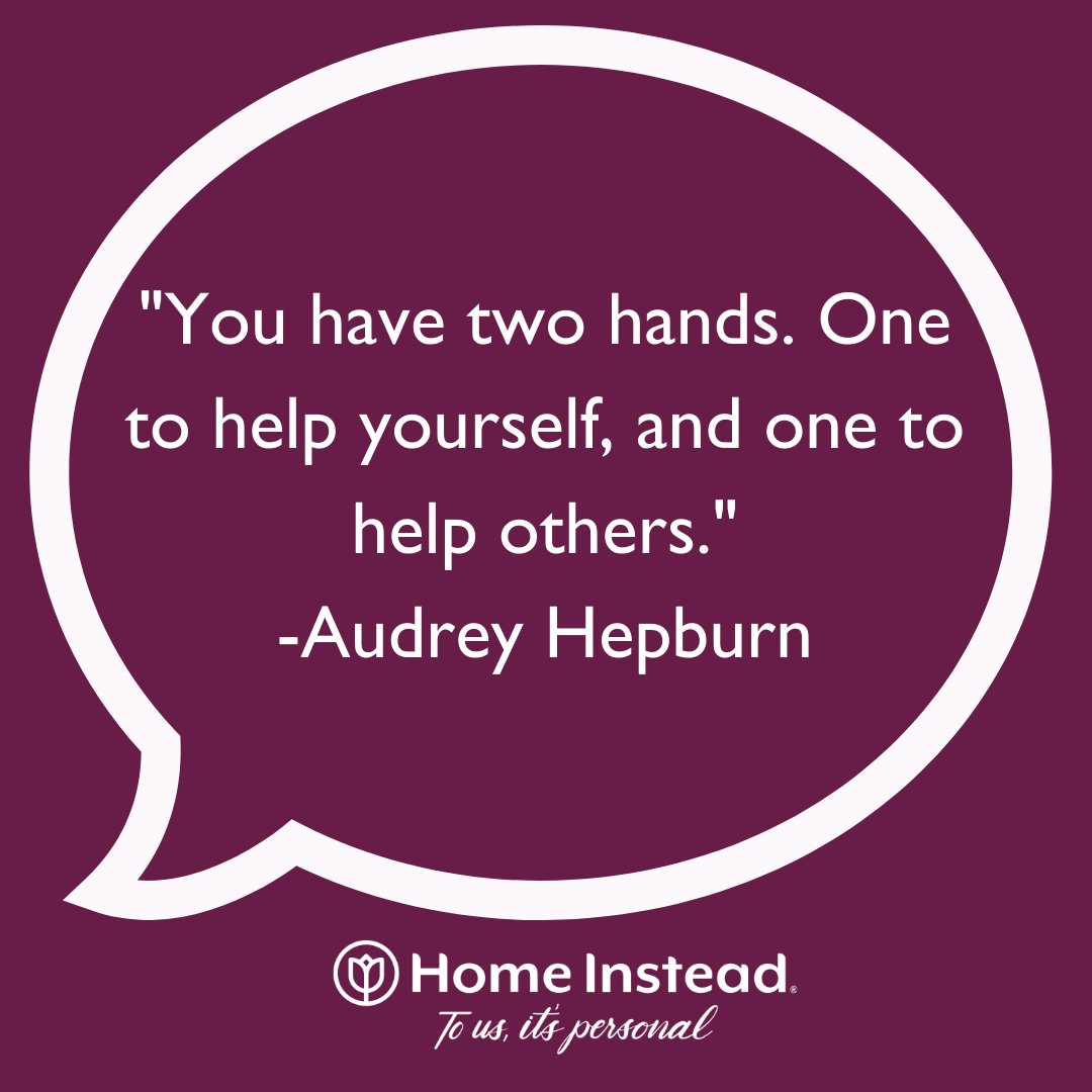 HomeInstead10's tweet photo. Here is our quote of the day and this one really stood out to us!🥰💜

#quote #quoteoftheday #carer #CAREGiver #HomeInstead #careheros #proudtocare #careathome #homecare https://t.co/pKWohqQnRE