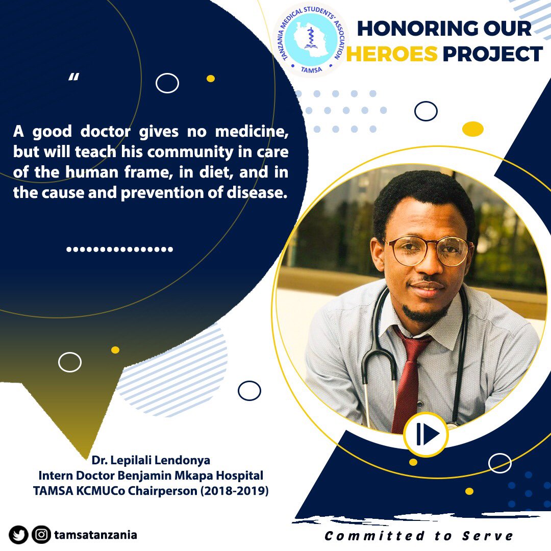Let be Good afternoon with acknowledging of our dearest Dr  lepilali #Chairperson19 #HonorOurHeroes #TAMSA #Hero #KCMCo