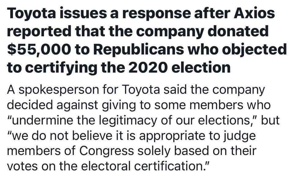 zsarrina's tweet photo. .@Toyota @ToyotaMotorCorp @ToyotaCanada
I WILL NEVER SPEND ANOTHER SINGLE DOLLAR ON ANY PRODUCT THAT YOU ARE AFFILIATED WITH!
#GoStraightToHell https://t.co/gRP5mzsAqI