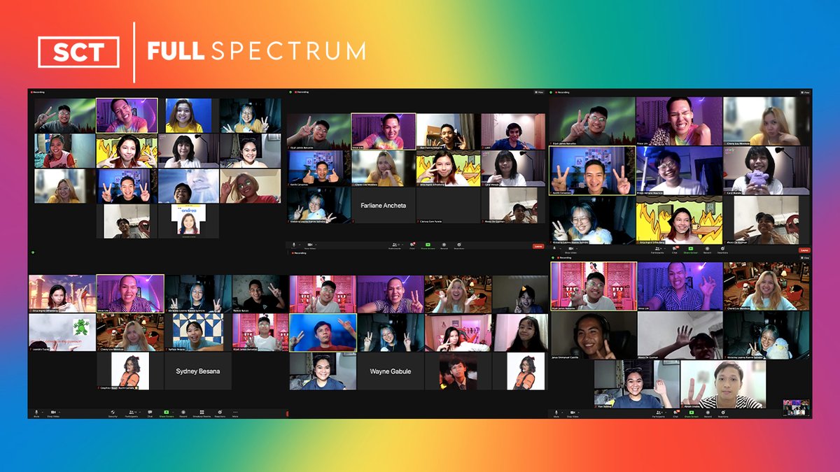 hey_SCT's tweet photo. FULL SPECTRUM RECAP | The SAMAHAN Creative Team just concluded a successful recruitment week together with our aspiring pixel creators!
We would like to thank all these creative individuals for sharing their talents and want to join us in going full spectrum!
#SCTFullSpectrum🌈 https://t.co/3N64psKZIV