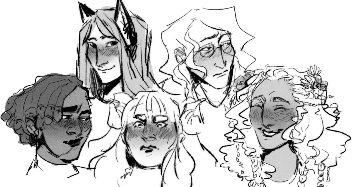 [aug 2020]

story writing tips: nooo you can't just draw meaningless stuff with you characters that doesnt contribute to the development of story or the lore
me: haha original characters go blushy blushy 