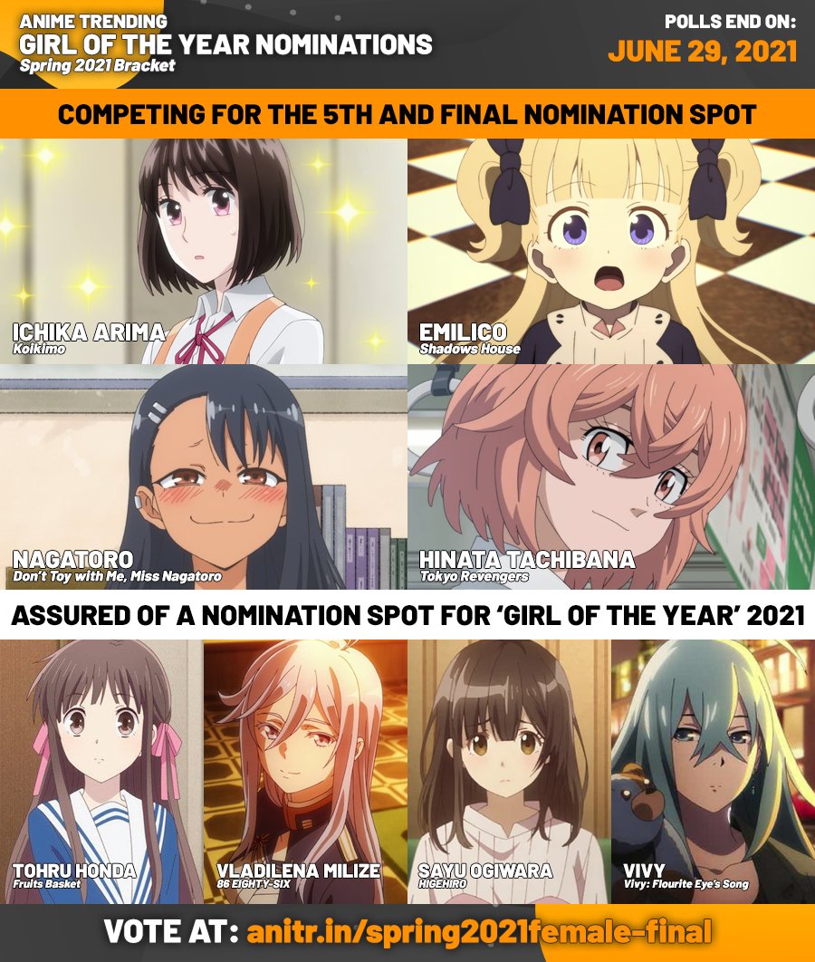 Anime Trending on X: Vote for 86 EIGHTY-SIX here 👉