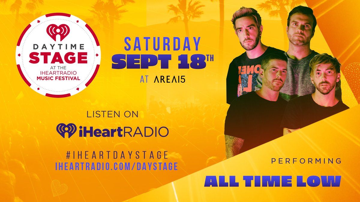 Vegas ☀️☀️☀️ Ticket + lineup info for #iHeartDayStage here: iHeartRadio.com/DayStage