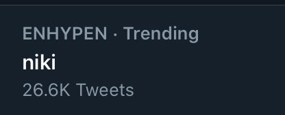 nnikikun's tweet photo. as I see “niki” is trending under enhypen, a friendly reminder to use add a hyphen when spelling his name (ni-ki and NOT niki). it makes a huge difference, not only bc his stage name is ni-ki but also “niki” is a totally different artist. the hyphen can make a huge difference + https://t.co/N854GZ5I4Y