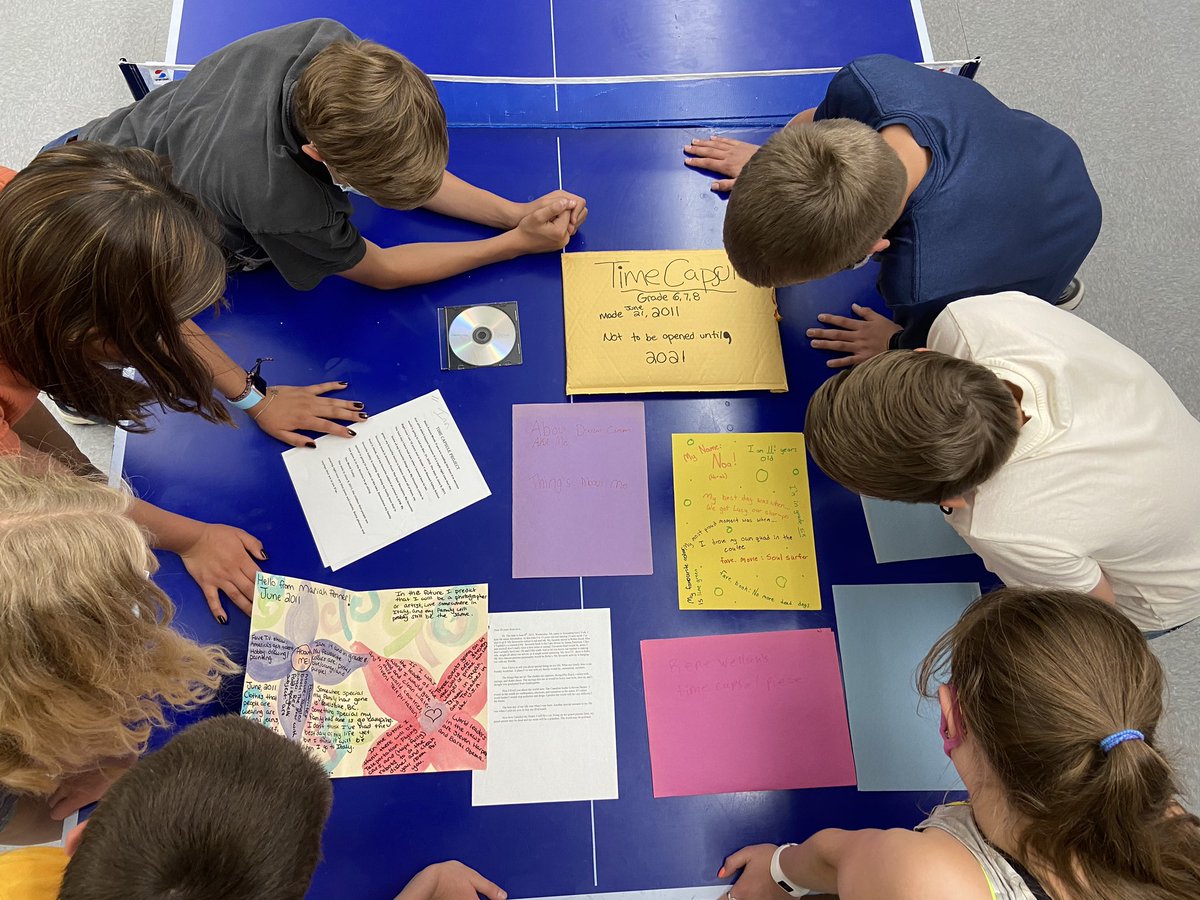 Room 3 opened a time capsule from 2011!