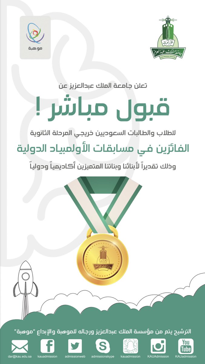 قبول جامعة الملك عبدالعزيز