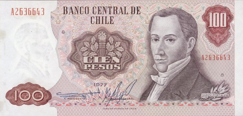 MntzdHistory's tweet photo. #OTD in 1793 Diego Portales was born in #Chile. As the power behind the presidency in the early 19th century, he was deeply unpopular, but his image was redeemed after his 1837 assassination by a mutinous general.

#MonetizedHistory #Numismatics #Notaphily https://t.co/bEaB5l5TG0