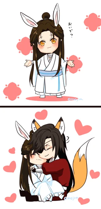 ミニキャラ練習で花怜#TGCF #花怜 