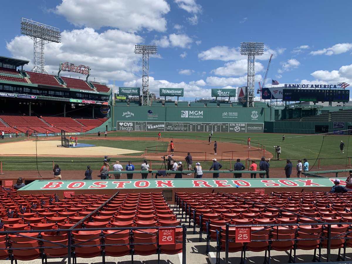 BostonABCD's tweet photo. Play ball! We’re thrilled to have @Shieldshcg and @RopesGray return to Fenway this year for #ABCDFieldOfDreams. Ropes &amp; Gray has been a part of this event since its inception 22 years ago! https://t.co/Pnc2RKbQhI