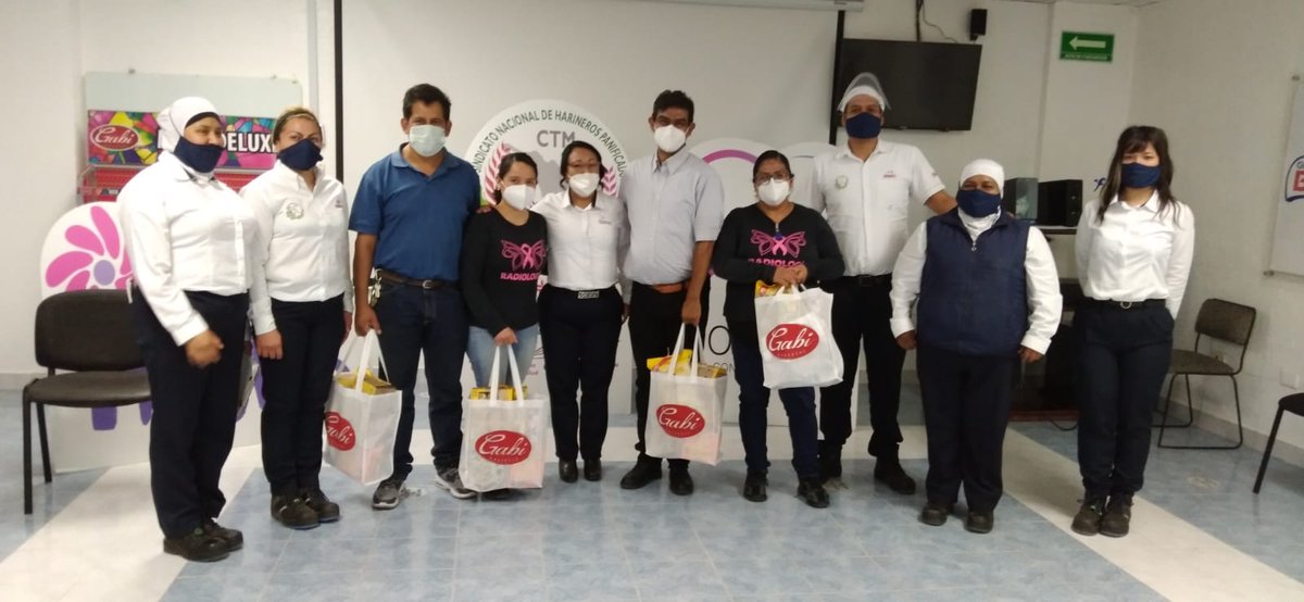 Agradecemos a #FUCAM, por apoyarnos en la realización de la Jornada de Salud para nuestras compañeras en la Planta Nueva Gabi, en el Estado de México donde se realizaron estudios de #mastografia y se impartieron conferencias de prevención 🚺🙋‍♀️👌
#PorTuSalud
#SomosHarineros