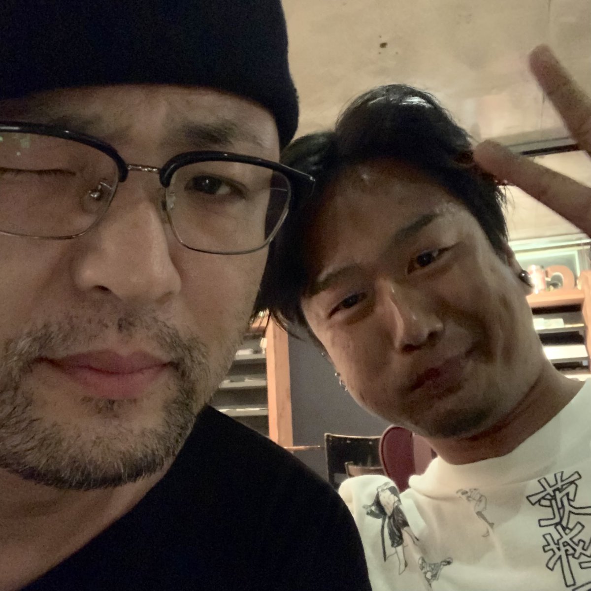 DRUMMERKAZI's tweet photo. 渋谷に移動。みんなに会いたくてね。
高円寺〜渋谷ハシゴはなかなか疲れたけど久しぶりの皆に会えて楽しかったよ。
#178R https://t.co/ee1sOUQhzJ