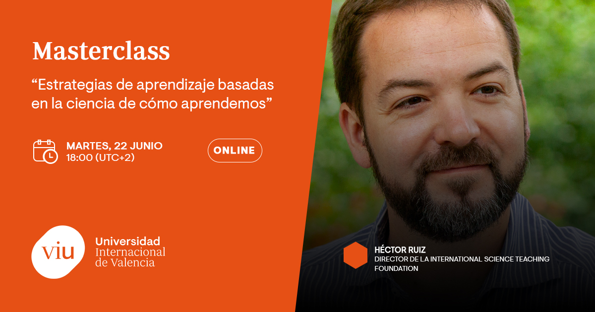 UniversidadVIU's tweet photo. La #ciencia ha revelado las acciones que hacen que tu cerebro aprenda de forma más eficaz.
Descúbrelas en nuestra próxima #masterclass con el investigador en #psicologíacognitiva, @hruizmartin.
📅 Próximo 22 de junio
🕗 18:00 hs. (España Peninsular)
🔗https://t.co/sRXITEA98b https://t.co/zmJeWhgpEx