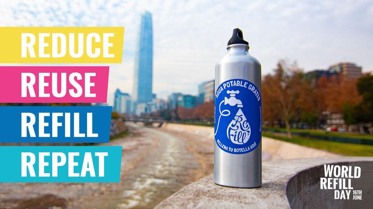 It's #WorldRefillDay! 💧 We are passionate about reducing plastic pollution around the world, that is why we are one of 30,000 places that offer free refills of your water bottle! Our onsite refill station is located in our 24/7 shop, as well as our shop at Tower Knowe- NE481BX