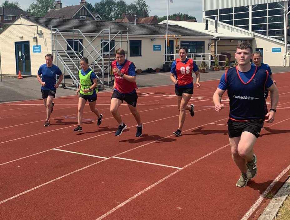 IronMedics's tweet image. I have just watched an epic slug fest!

10 teams battling out to be the Regimental middle-distance relay champs.

4 x 1 mile is cheeky at the best of times, let alone in this heat. I was massively impressed by the commitment shown. 

Well done the SHQ team, another victory!