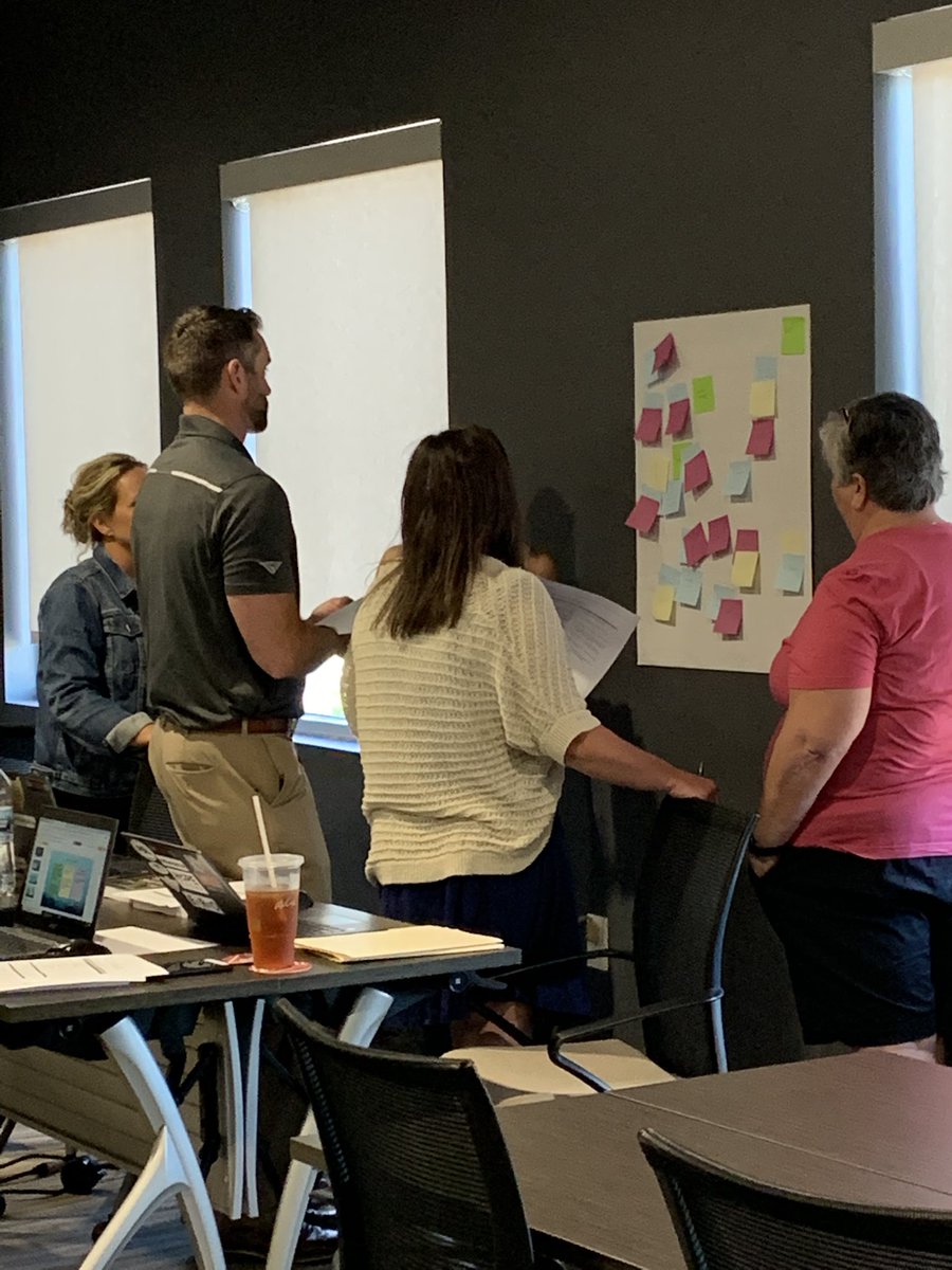 moss_deana's tweet photo. K-12 admin collaboration for #APbootcamp. Together WE are better! @LakotaDistrict https://t.co/OoL0gcYkSE