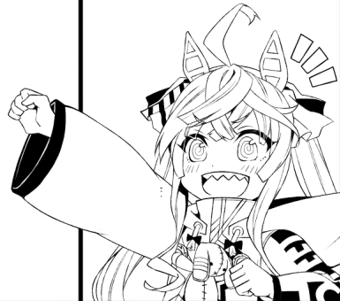ターボ師匠を描き慣れたいのに、いつも幼く描きすぎな気がしてきた 