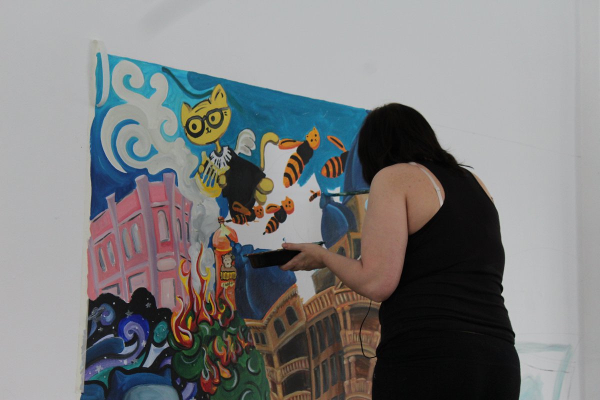 Hosting a virtual State of the Arts conversation tomorrow with Denton artists about how and why they created poetry, paintings and digital images this past year. Gee, what's to talk about? bit.ly/3cLmHnT