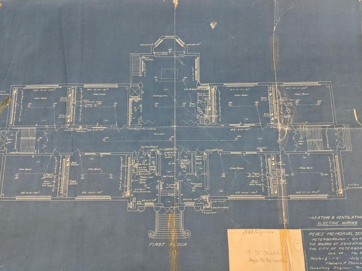 The new school cost $250,000 to build!  Outfitting the school in blackboards alone, cost $2000!
📷 G. Thompson, Heritage Gazette of TVA , v. 16 n.2#WeAreKPR 
<a href="/kprschools/">KPRDSB</a> #ProudPOW #KPRisAwesome #kprdsb #ptbocanada