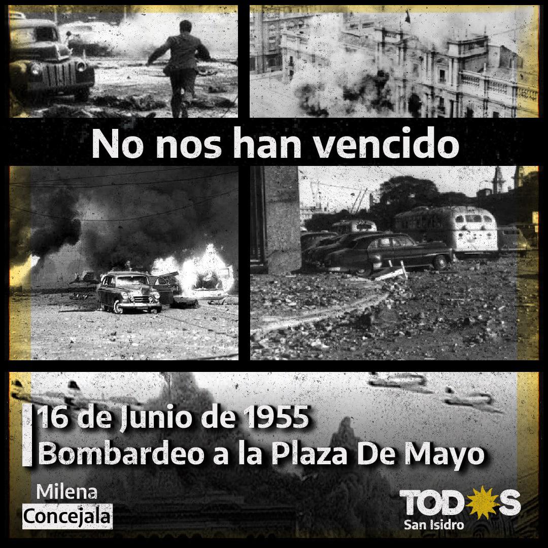 LamonegaMilena's tweet photo. 16 Junio de 1955. 
A pesar de la bombas, #NoNosHanVencido https://t.co/uAjYdrPgLp
