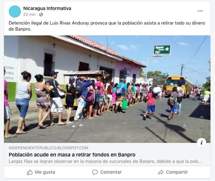 Zambranitis's tweet photo. No...
Compartir...
Noticias...
de la página: 
nicaraguainformativa

NO... COMPARTIR... BAJO NINGUNA CIRCUNSTANCIA... https://t.co/BhptM2KrVZ