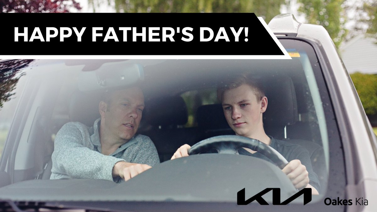Happy Father’s Day! Our family at Oakes Kia wants to thank all of the dads for everything they do.