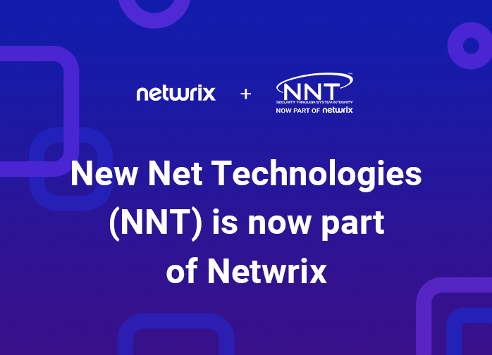 mtaglior's tweet photo. โNetwrix acquires New Net Technologies (NNT) to help customers better identify security risks and protect against cyber threatsโ https://t.co/PNZEuHKOxV
#NetwrixDataSecurity #datasecurity #cybersecurity #dataprotection #Stealthbits #CISO #CIO https://t.co/3dnK4ngaxK https://t.co/XRz0R48sRc