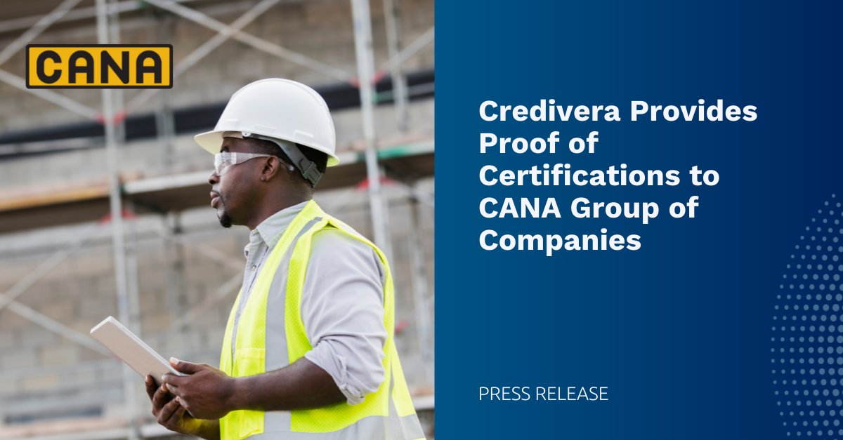 crediveratech's tweet photo. NEWS RELEASE: Credivera announces the launch of their digital Wallet with Calgary-based CANA Group of Companies. https://t.co/xi6IlUq3iu  @CANAyyc @CCAbuildsYYC @canadianconstruction @ConstructionCAN @ABInnovates @OfficialACSA  #yyctech @calgaryeconomic https://t.co/OwdZGP7TYG