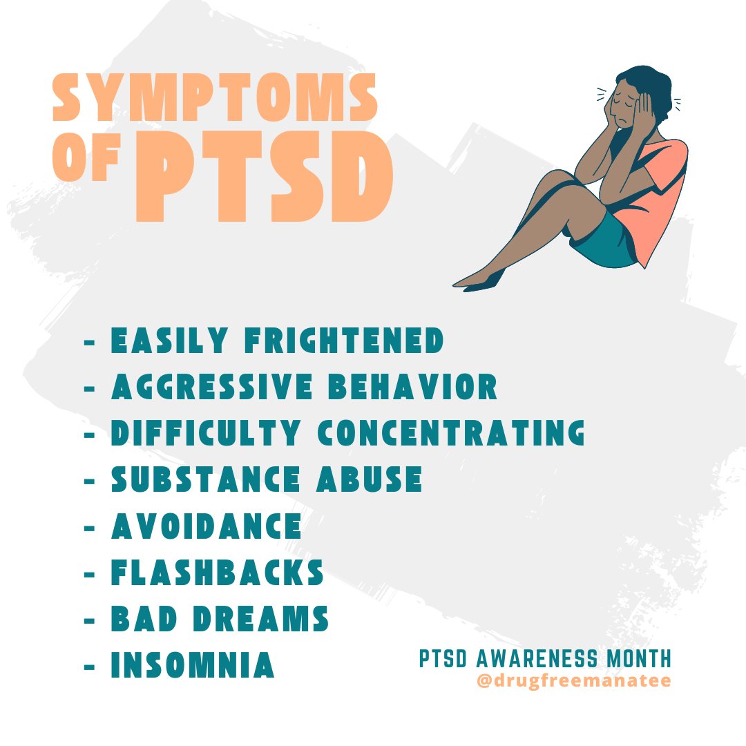Anyone can develop PTSD after a traumatic event. Symptoms can include intrusive memories, avoidance, negative changes in thinking and mood, changes in physical and emotional reactions. If you or someone you know is struggling with symptoms of PTSD, help is available.