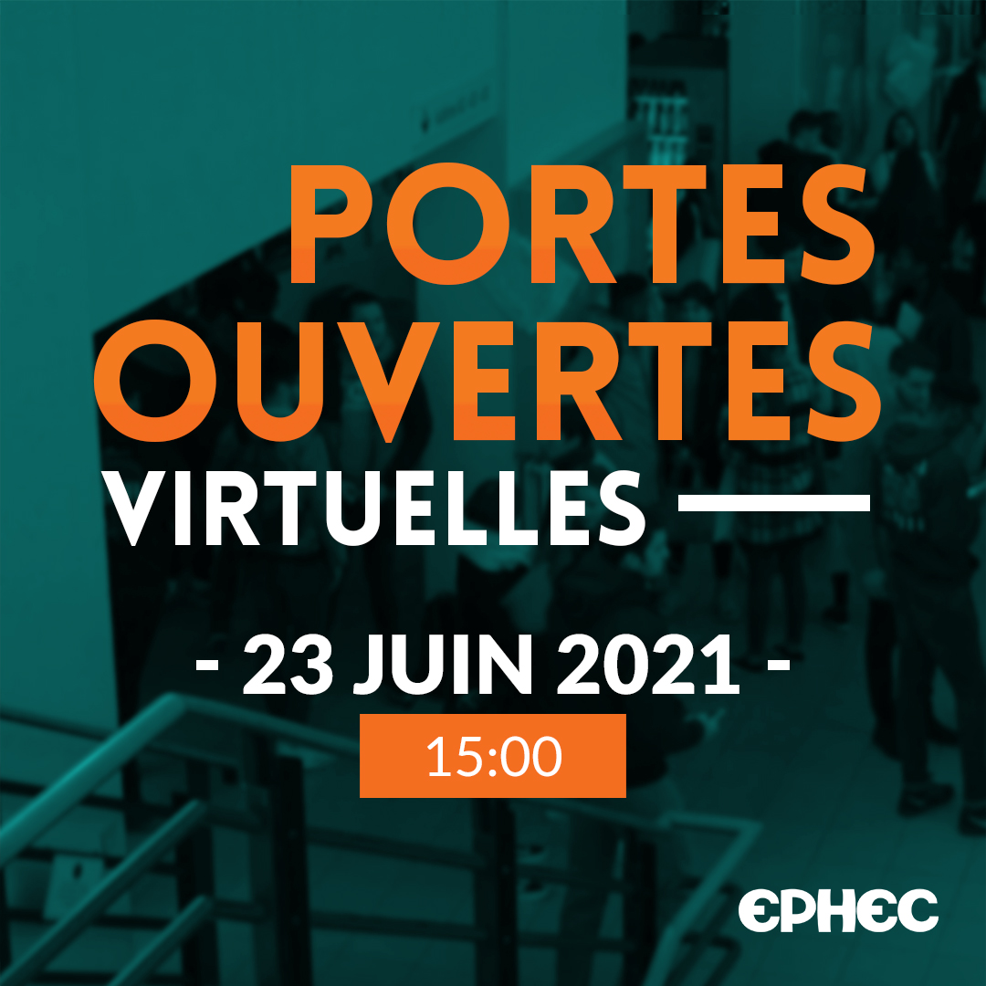 Mercredi 23 juin, Journée Portes ouvertes à l' <a href="/EphecHE/">EPHEC</a>. 👉En présentiel pour nos bacs en Electromécanique et Automatisation (sur RDV via ce lien : bit.ly/3cqor5X)
 👉En distanciel pour nos autres formations sur notre plateforme virtuelle portesouvertes.ephec.be