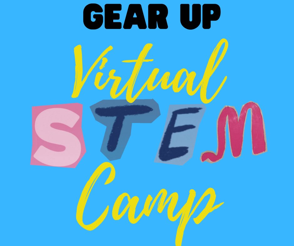 fsu_gearup's tweet photo. Session 2 of the GEAR UP Virtual Stem Camp starts next week! Are you excited!? 

🎉 TODAY IS THE LAST DAY TO REGISTER FOR SESSION 2! CLICK THE LINK TO REGISTER NOW! https://t.co/GJjvGC1lOC

#gearup #douglassbyrdhighschool #seventyfirsthighschool #westoverhighschool
#eesmithhigh https://t.co/0Z3VRmOaMM