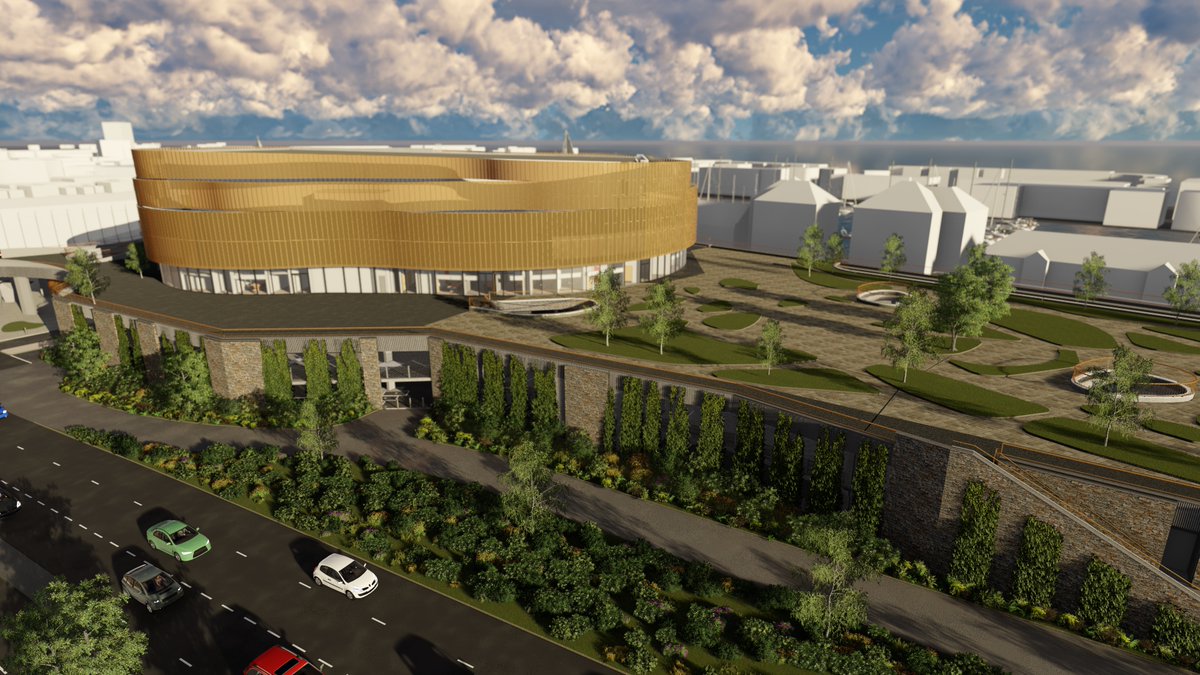 ArenaSwansea's tweet photo. Imagine arriving at new Swansea Arena for our first event and step into the foyer with this 360 degree visualisation: https://t.co/Smxyotl9DR 

We can’t wait to see this space ready to welcome audiences to a variety of live entertainment, exhibitions, conferences and more! https://t.co/rN7uEdCQtH